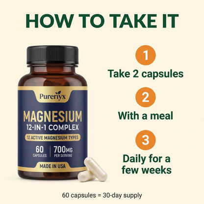 Purenyx® 12-in-1 Magnesium Complex (700MG)